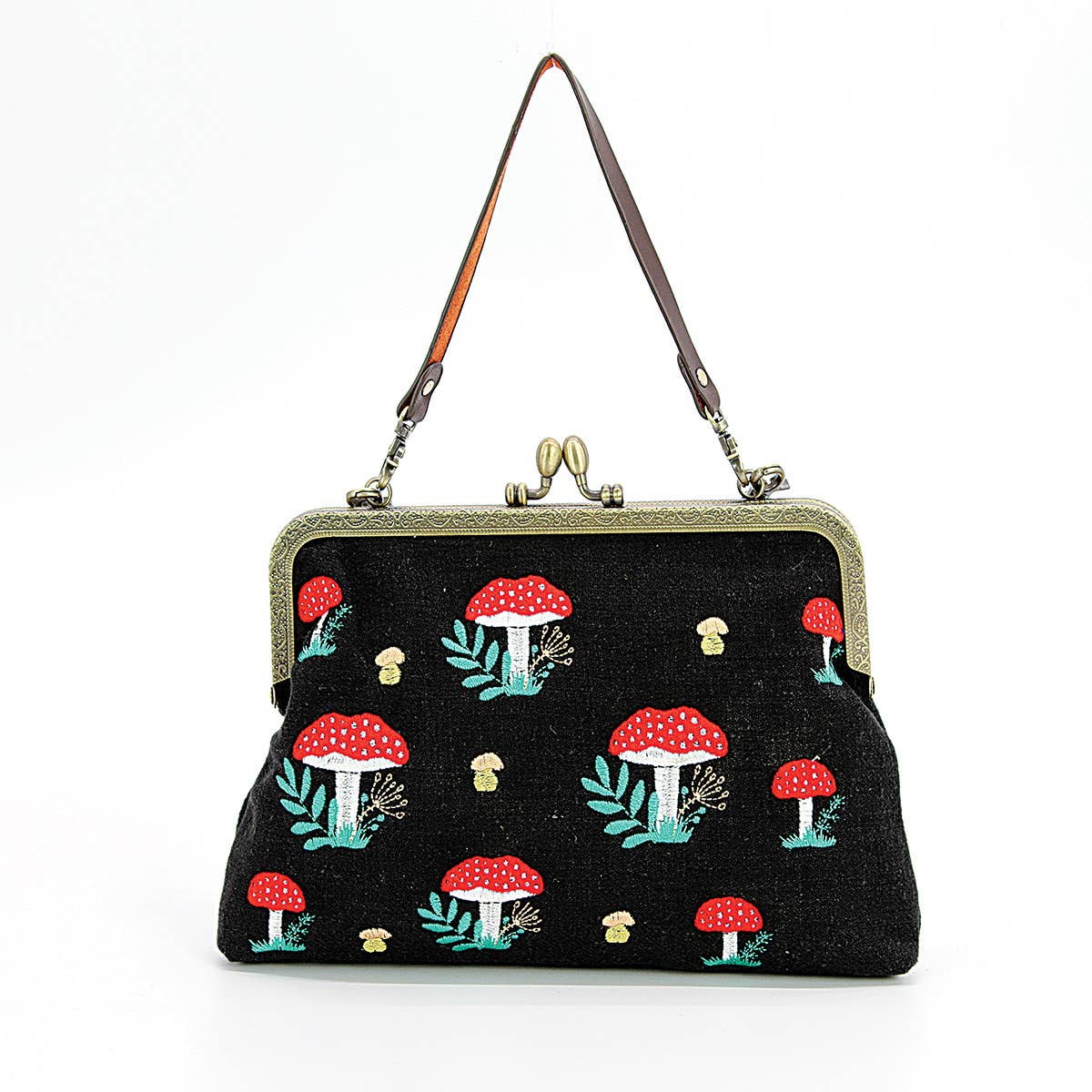 Bag, Mushrooms Kisslock