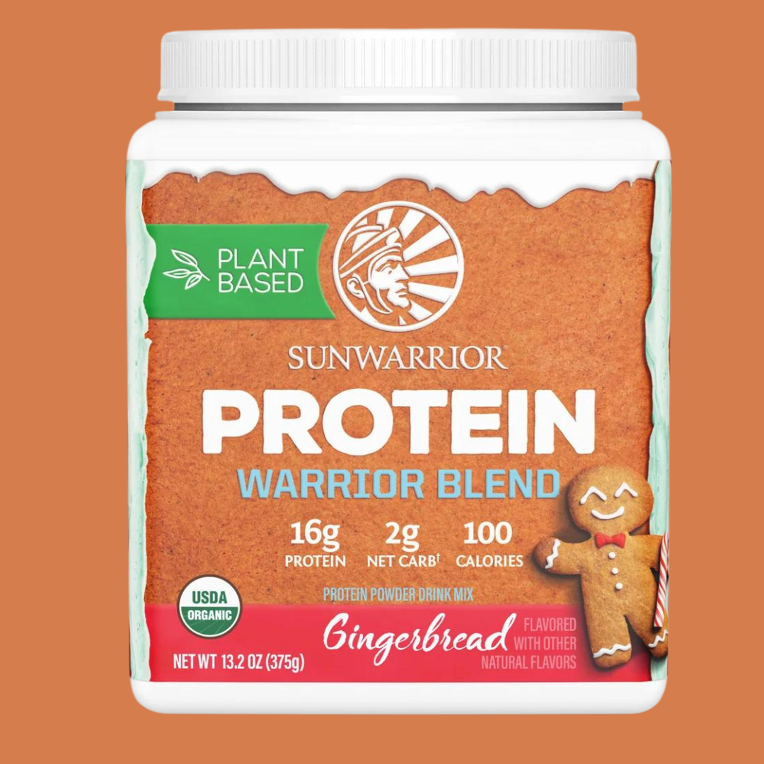 Sunwarrior Warrior Blend Gingerbread Protein - Pea Protein Powder