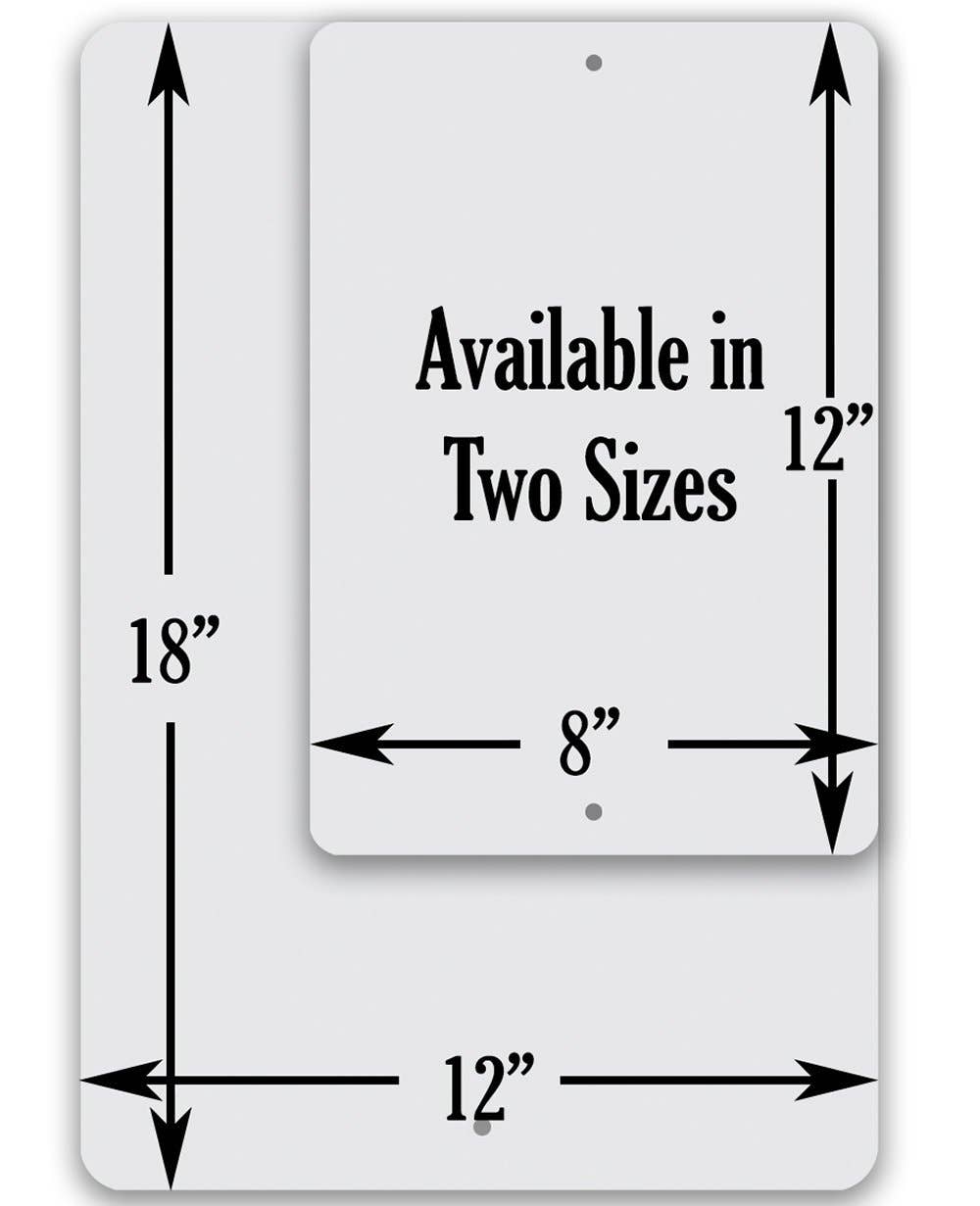 Metal Sign, Alice in Wonderland - We're All Mad Here -