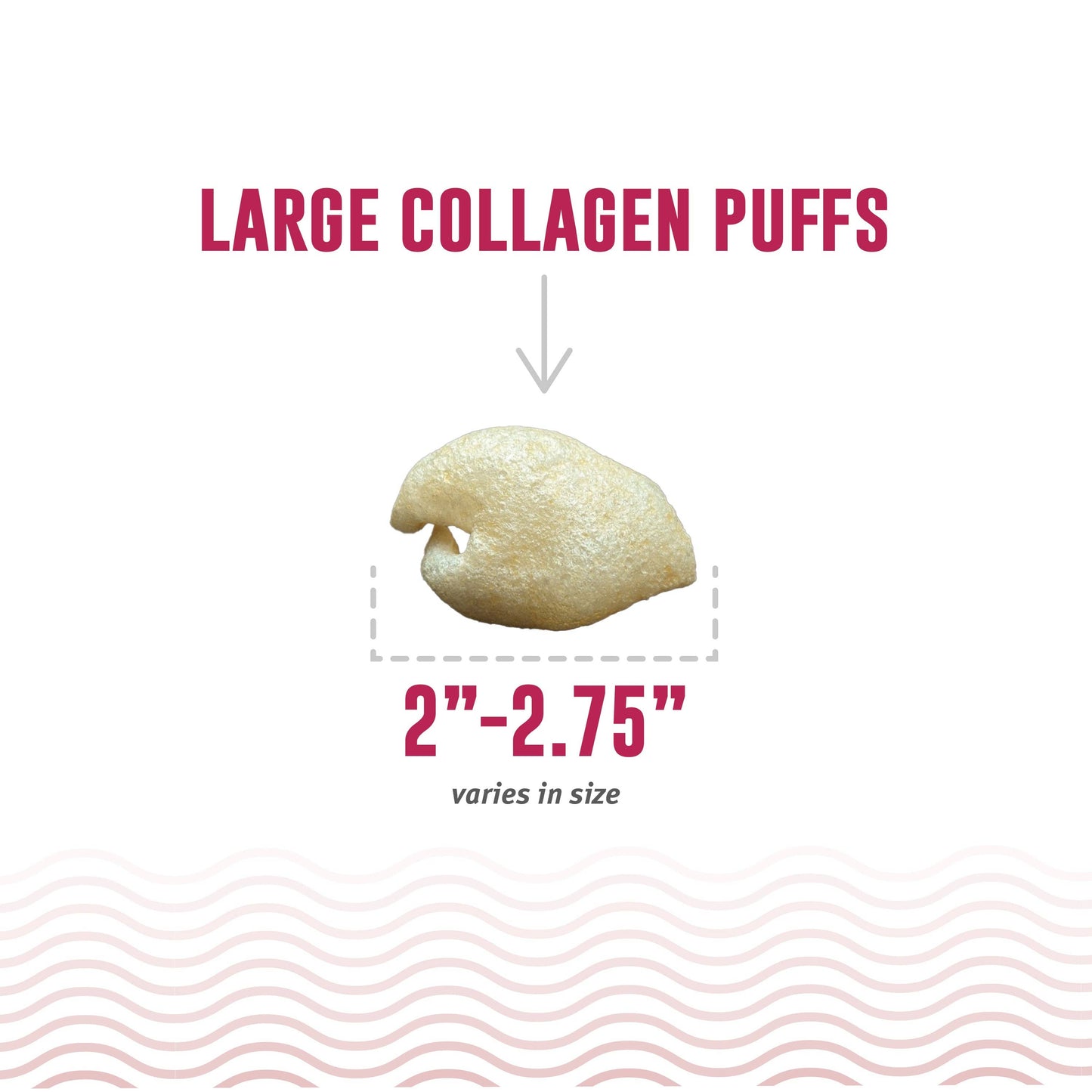 Icelandic+ Beef Collagen Puffs with Cod Skin for Dogs 2.5-oz