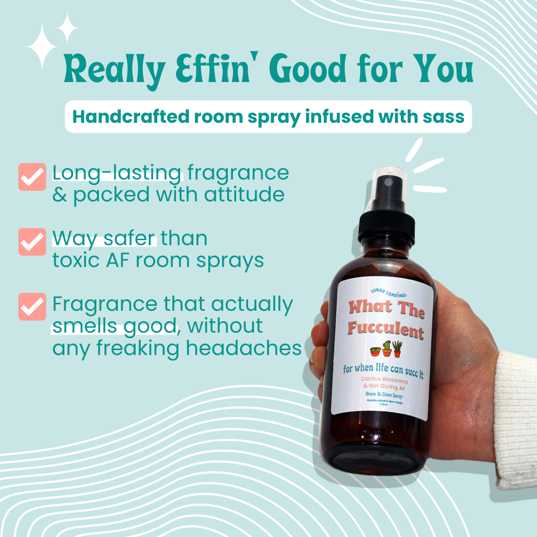 What the Fucculent, Baja Cactus Blossom Room & Linen Spray