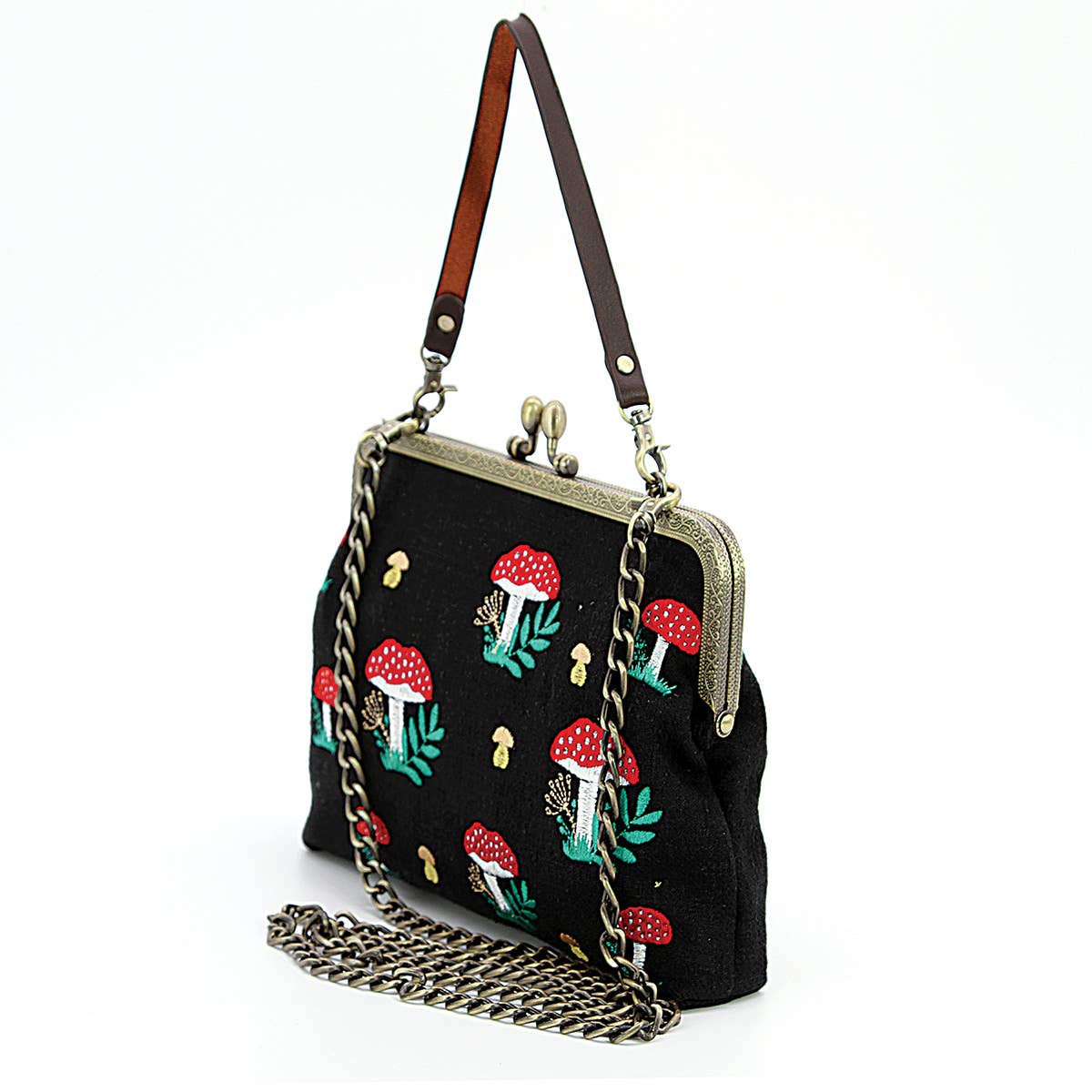 Bag, Mushrooms Kisslock