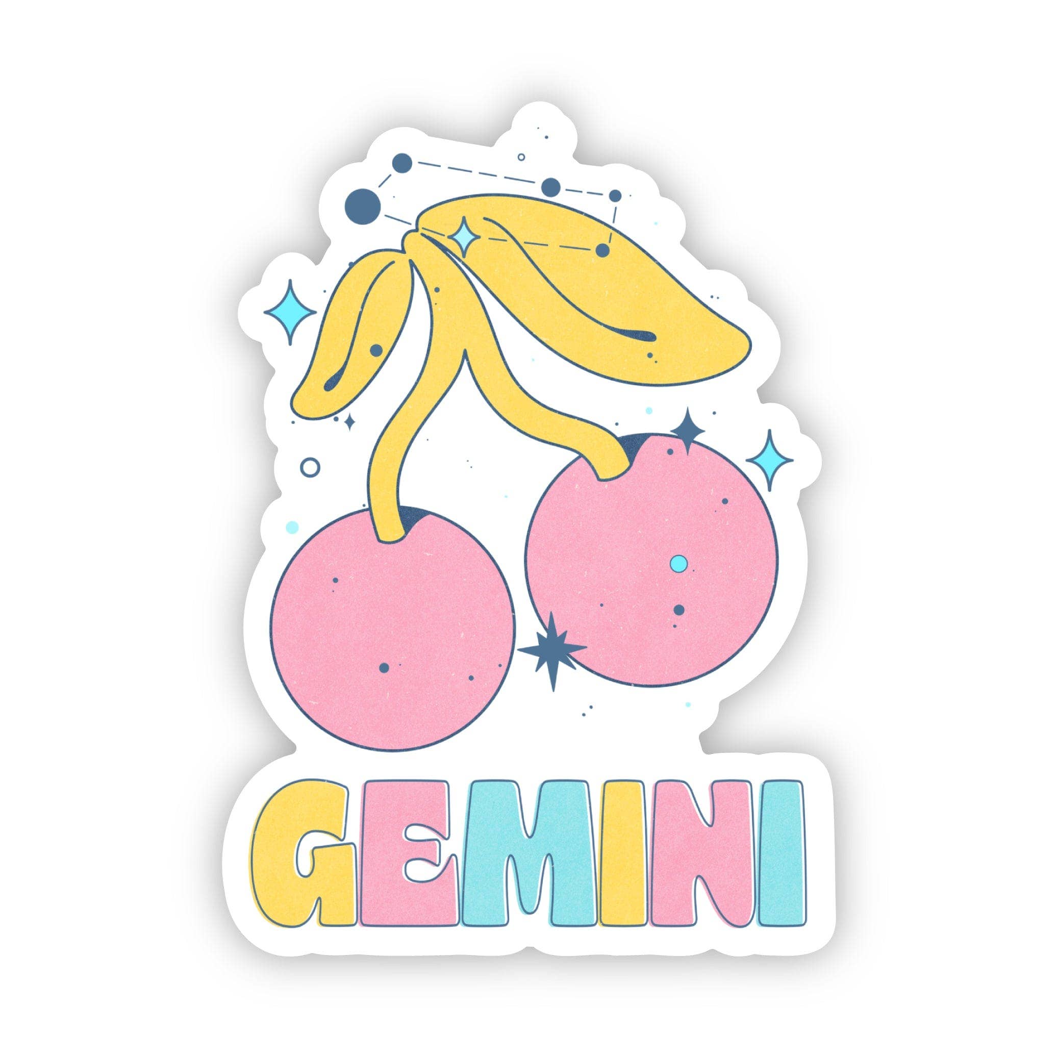Sticker Gemini Zodiac Sign – The Majestic Wonderland