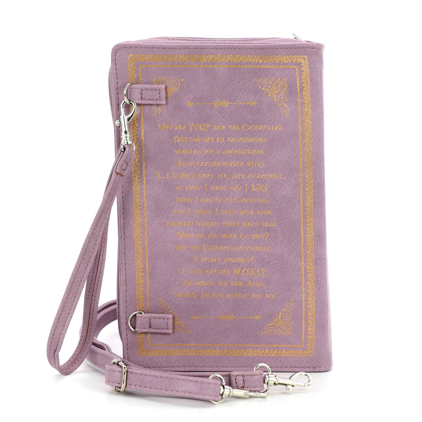 Clutch Bag, Alice in Wonderland Book