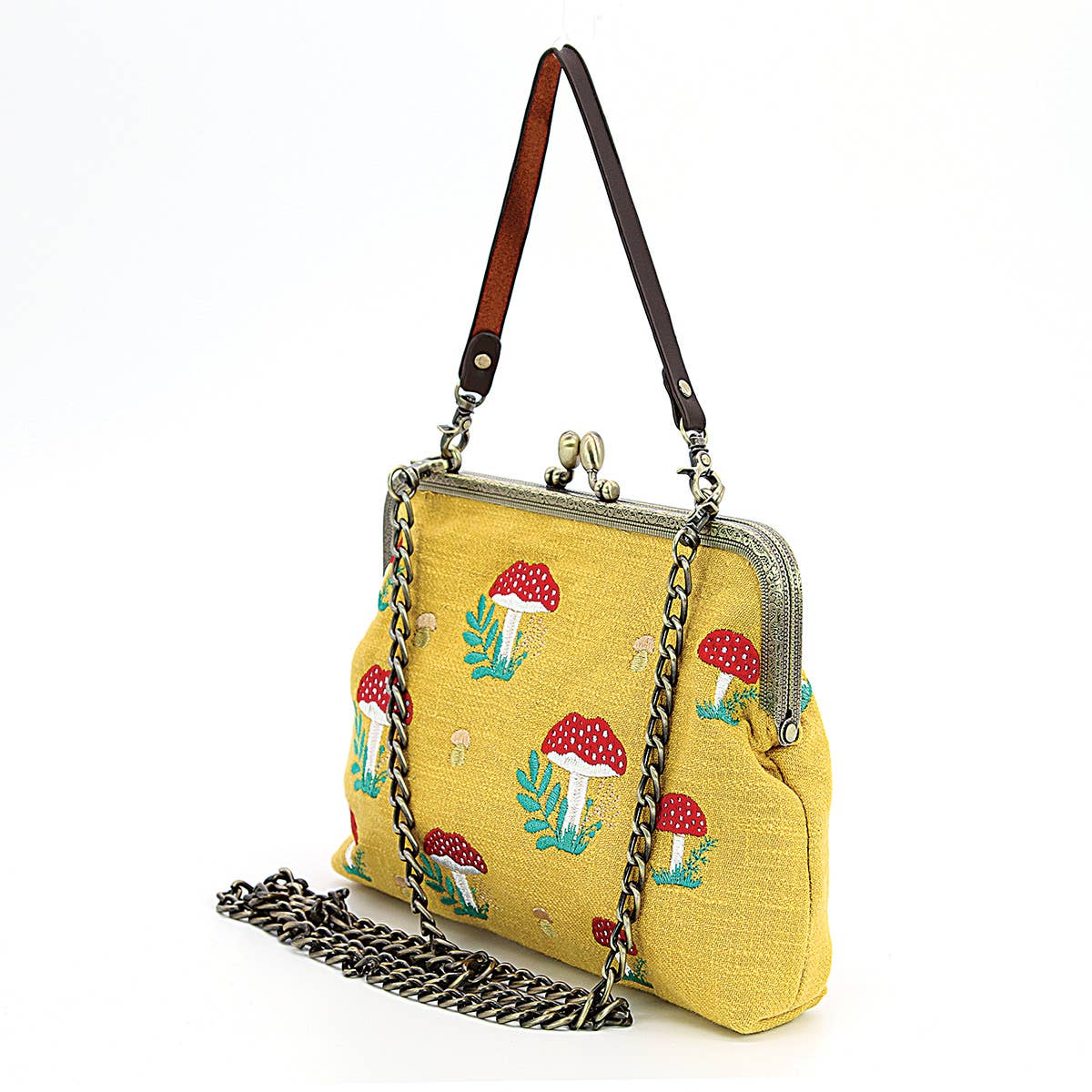 Bag, Mushrooms Kisslock