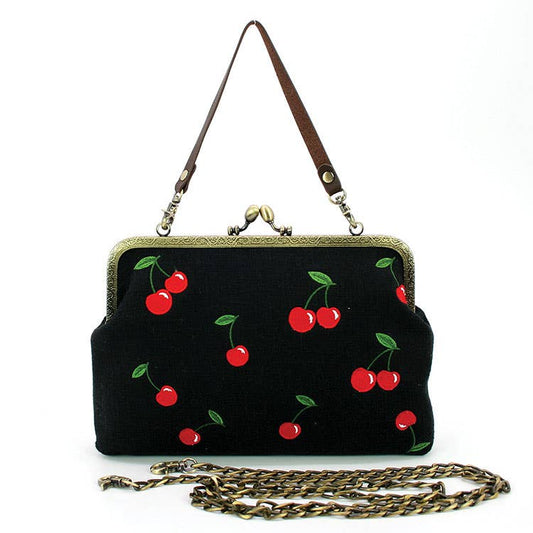 Bag Cherry Kisslock