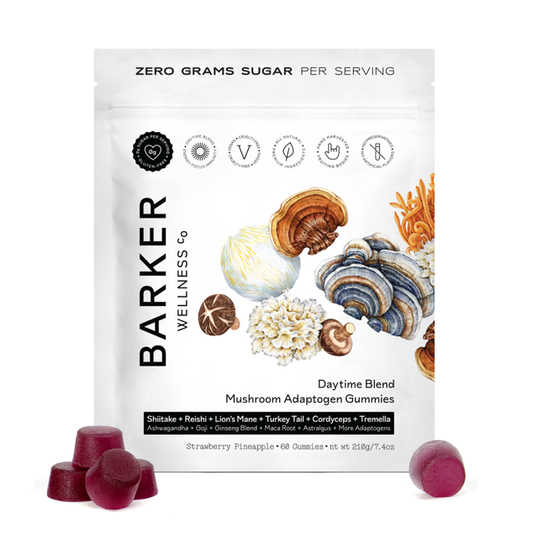 Mushroom Adaptogen Gummies (Sugar-Free) - Daytime