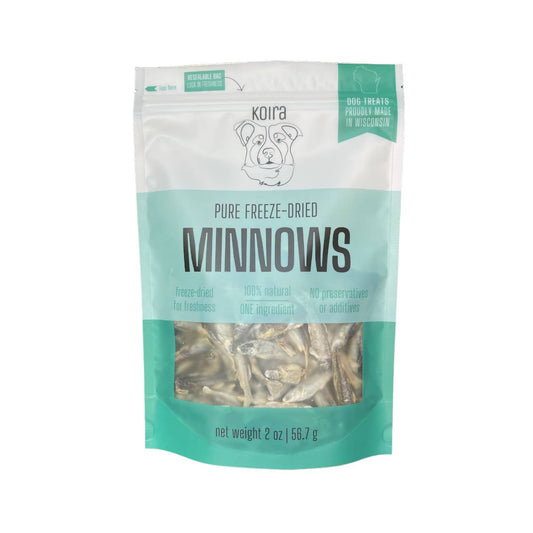 Koira Freeze-Dried Minnows Protein-Packed Dog Treats