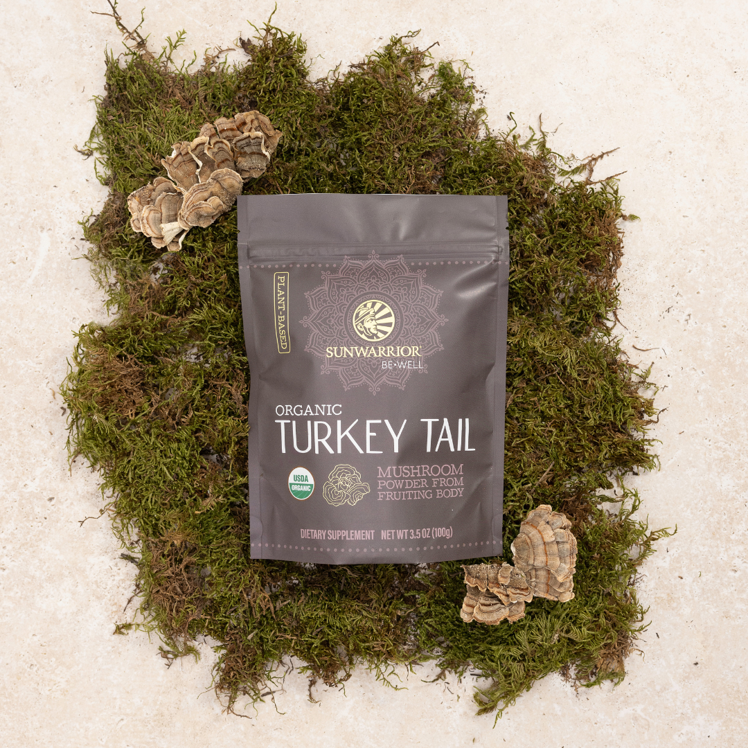 Be Well Organic Turkey Tail Mushroom Powder Drink Mix