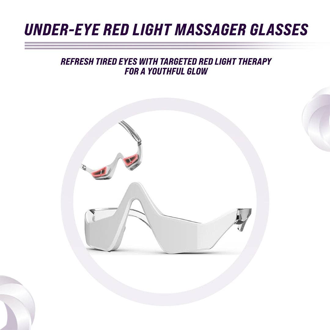 Under-Eye Red Light Therapy Skin Care Massager