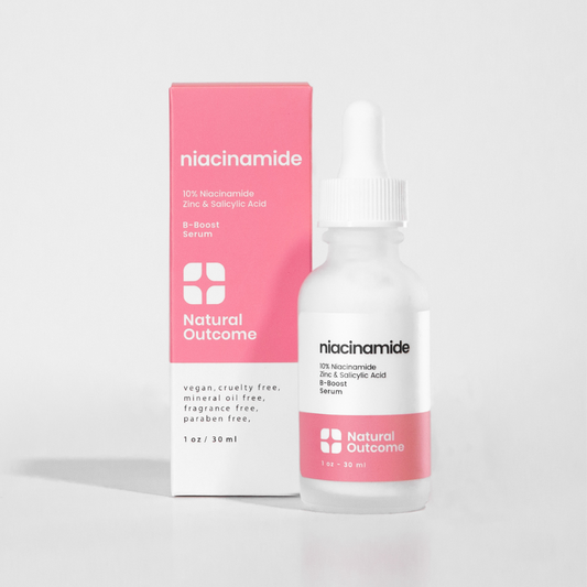 Natural Outcome Skincare,Niacinamide Facial Serum - B-Boost Face Serum