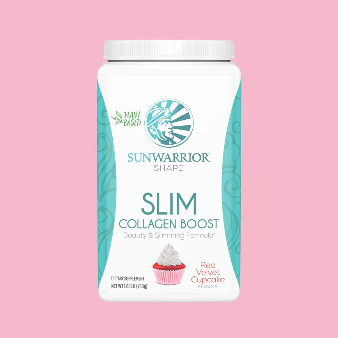 Sunwarrior Red Velvet Cupcake SLIM Collagen Drink Powder