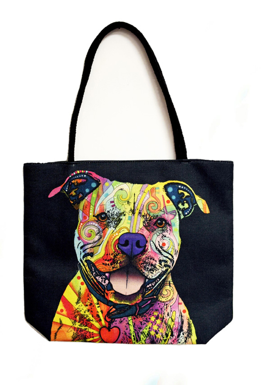 Pitbull Tote Bag