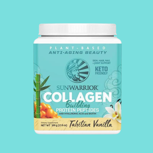 Sunwarrior ~ Tahitian Vanilla Collagen Drink Powder - Vegan, Plant-Based