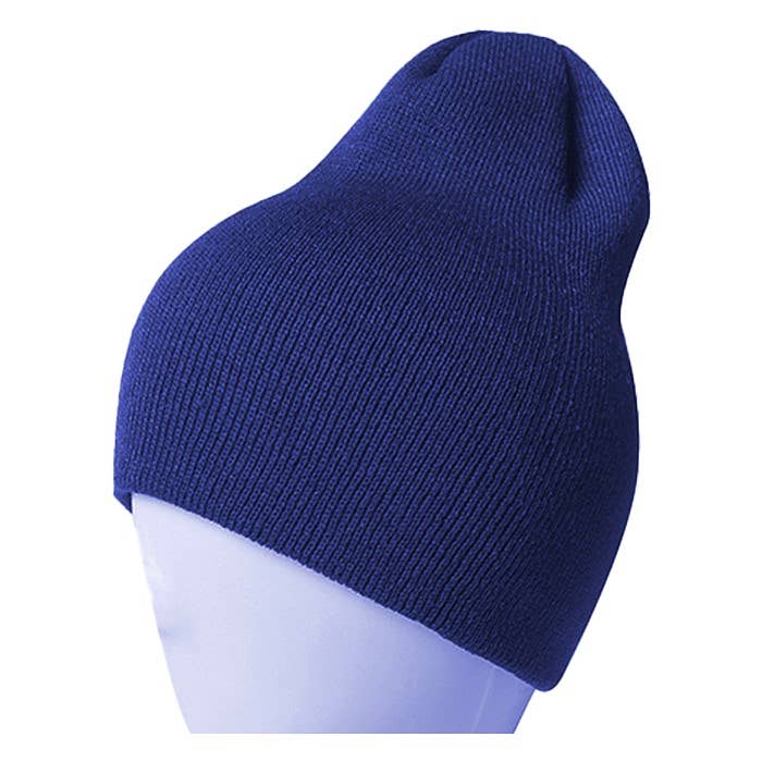 Soft Warm Unisex Solid Color Knitted Beanie