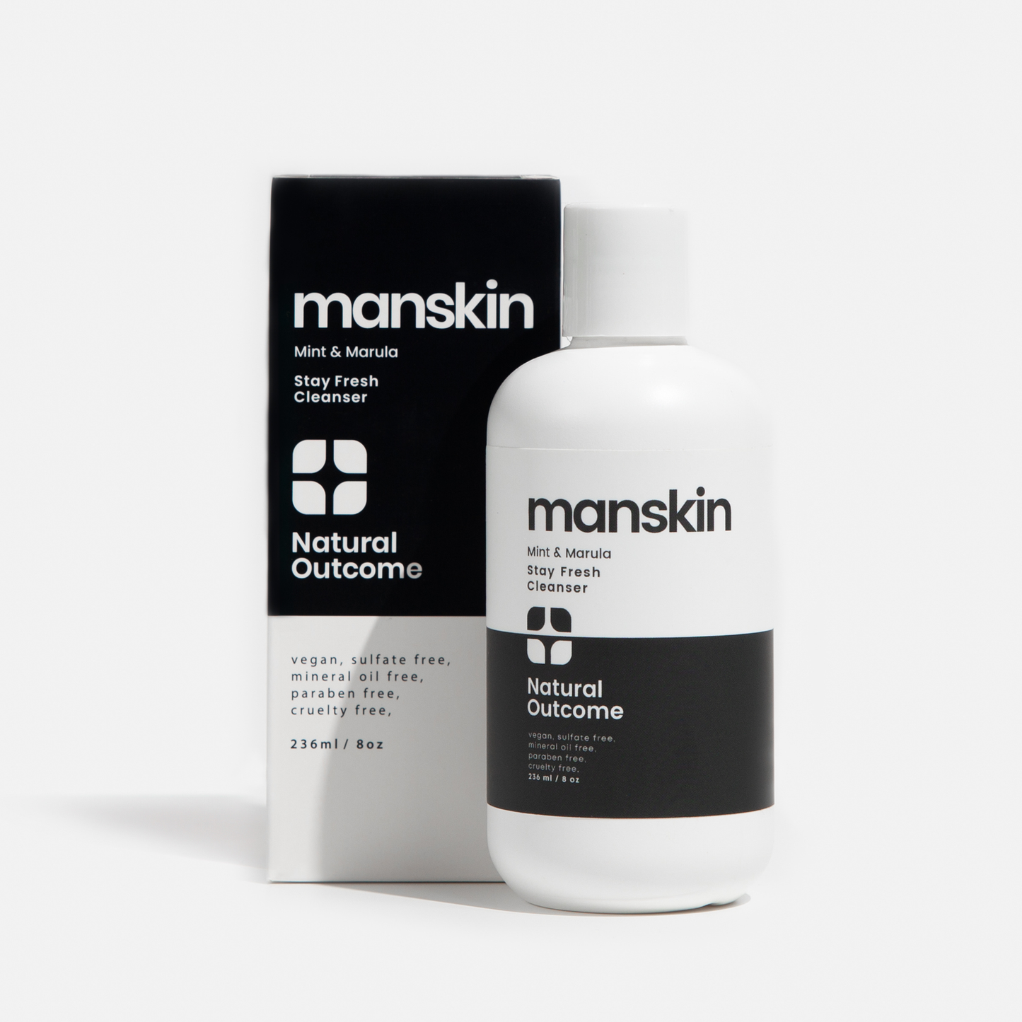 Natural Outcome Skincare, Man Skin Cleanser - Stay Fresh