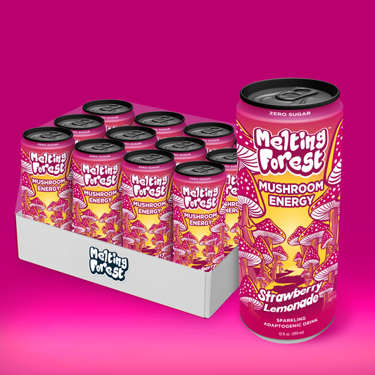 Melting Forest Mushroom Energy Drink (12pk) - Strawberry Lemonade