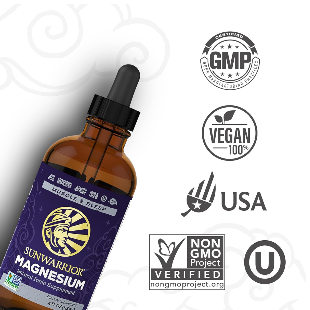 Sunwarrior~ Liquid Magnesium Ionic Supplement Drops