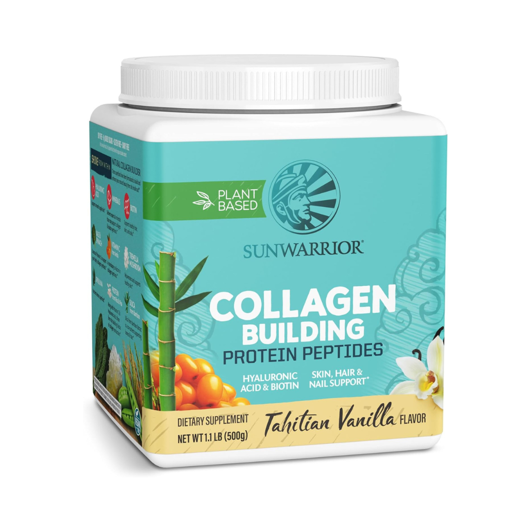 Sunwarrior ~ Tahitian Vanilla Collagen Drink Powder - Vegan, Plant-Based