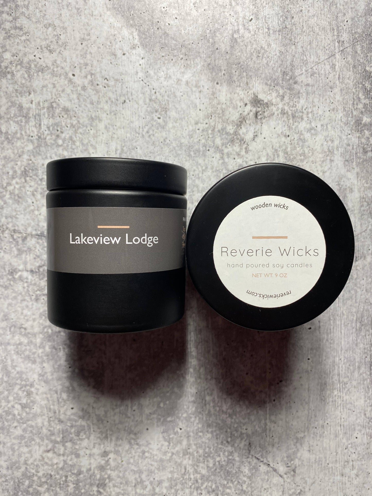 Candle, Lakeview Lodge (Wooden Wick) 9 oz