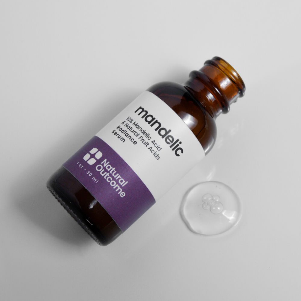 Natural Outcome Skincare, Face Serum, Mandelic Acid