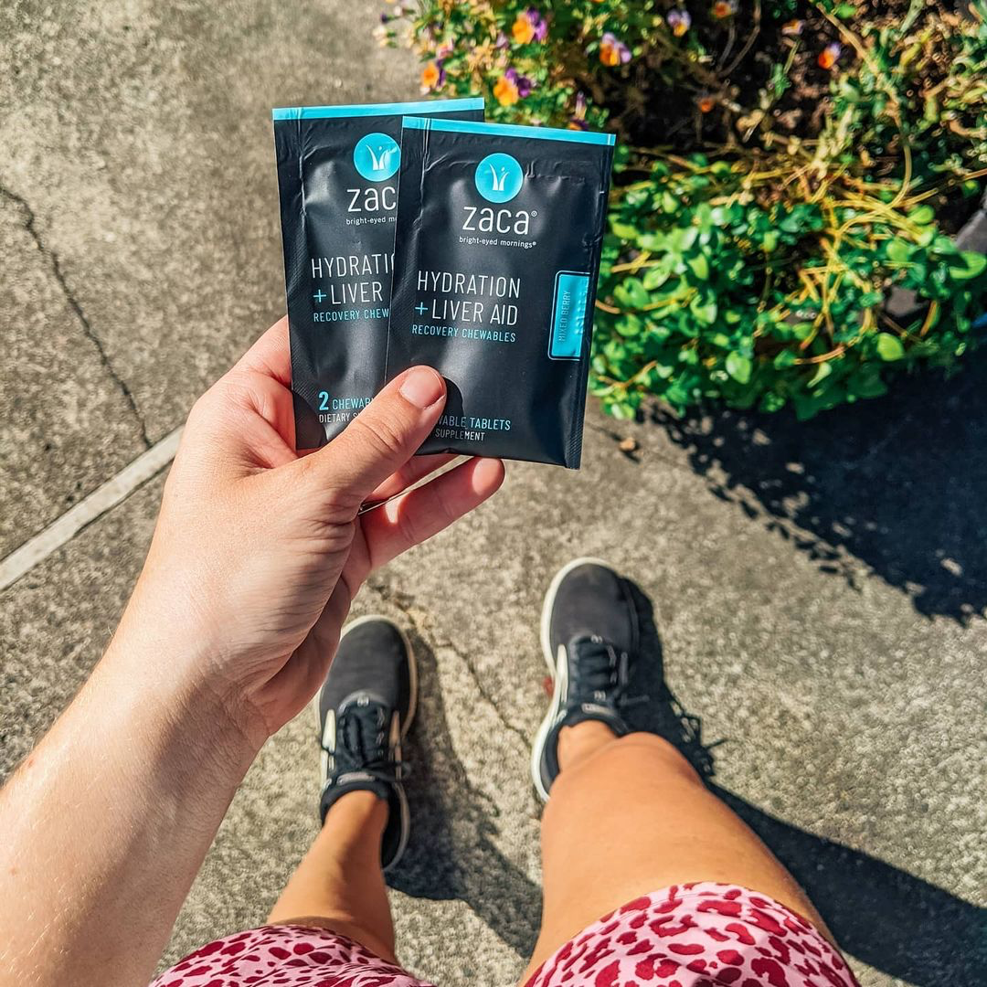 Zaca, Hydrate + Revive Chewable - Mixed Berry
