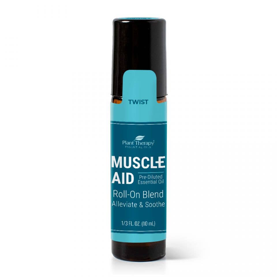 Muscle Aid Essential Oil Blend Pre-Diluted Roll-On 10mL