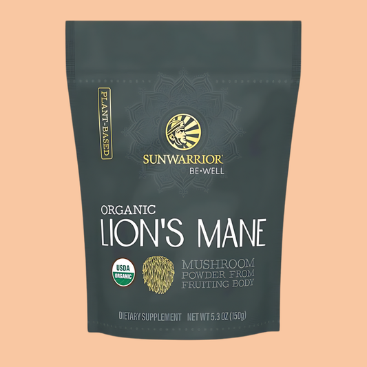 Be Well Organic Lion's Mane Mushroom Powder Drink Mix