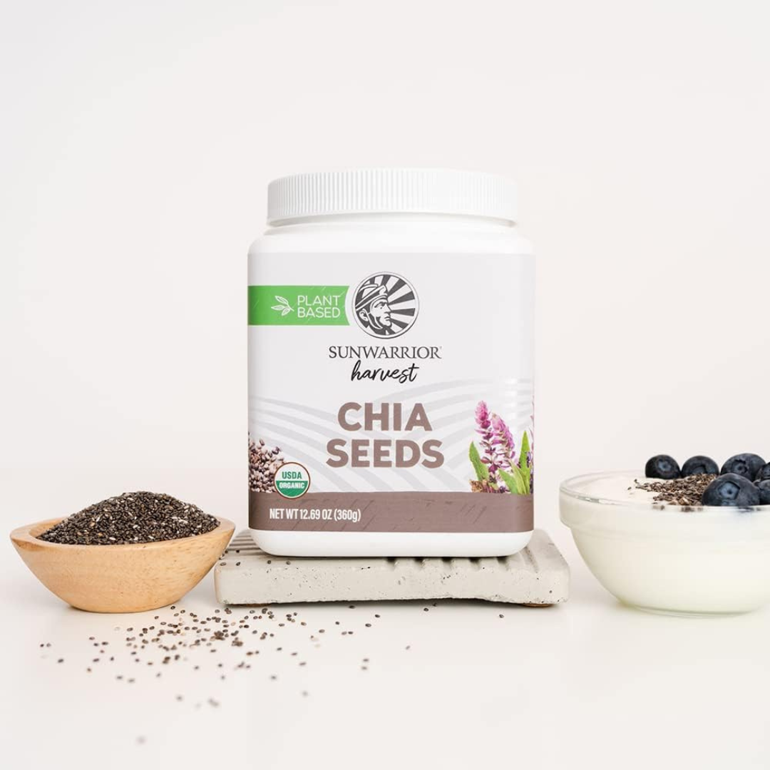 Sunwarrior, Organic Chia Seeds - Soy-Free, Gluten-Free