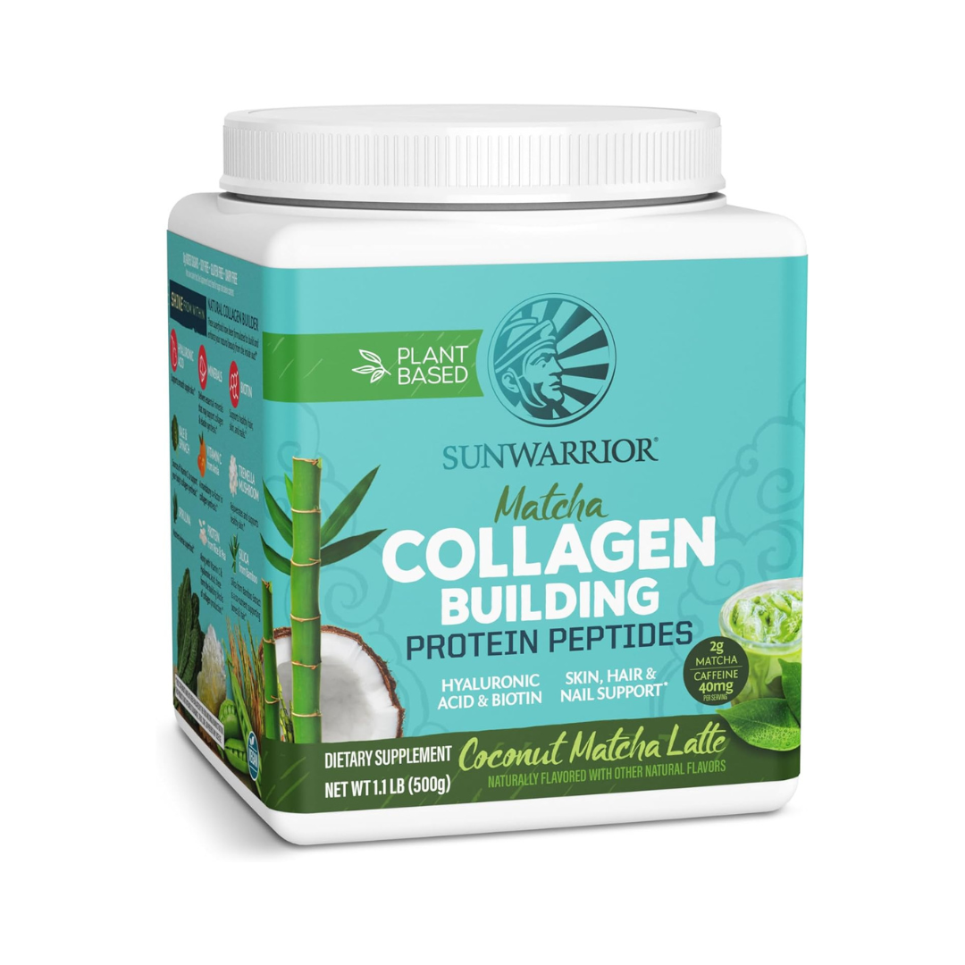 Sunwarrior~ Matcha Latte Collagen Drink Powder