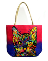 Cat Jute Bag