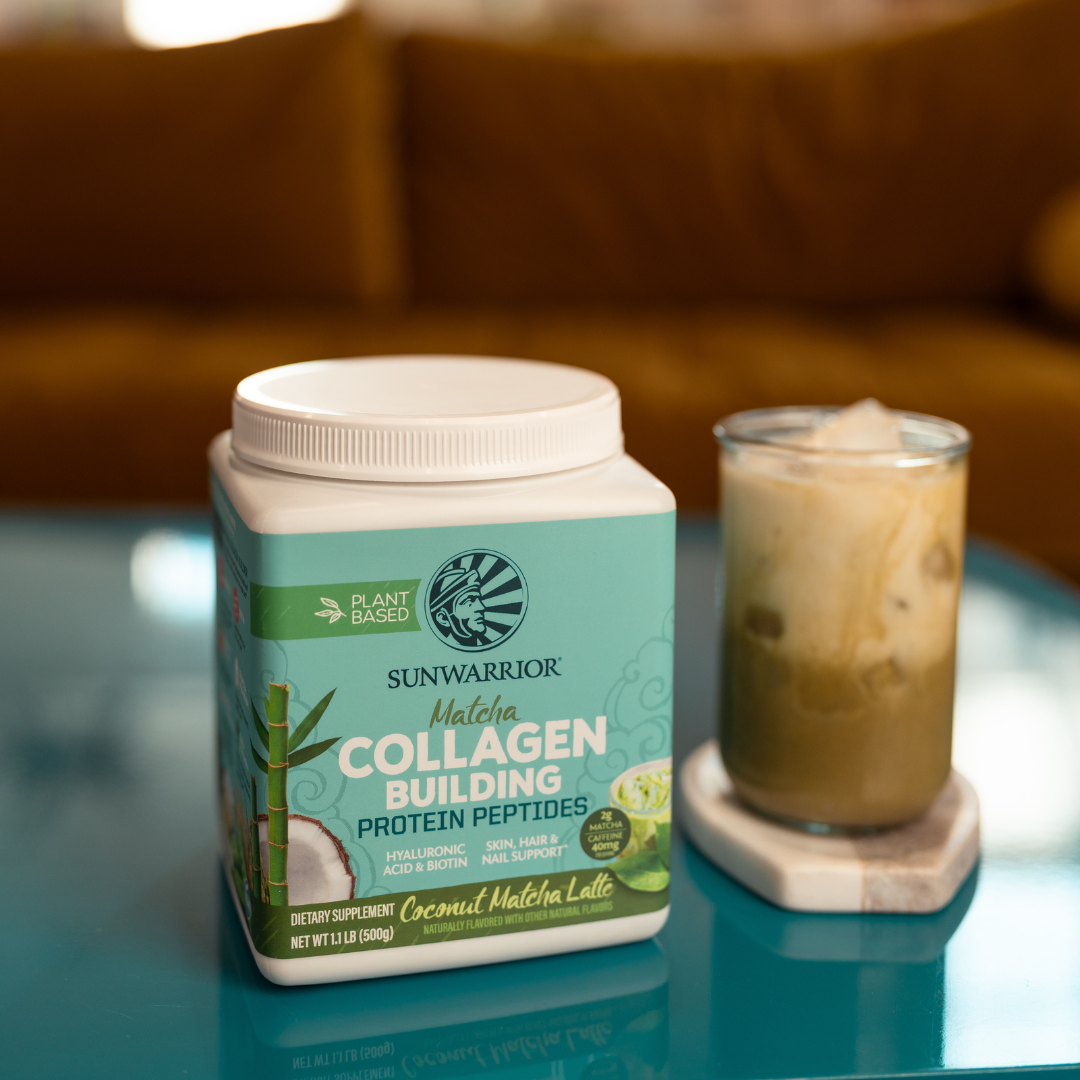 Sunwarrior~ Matcha Latte Collagen Drink Powder