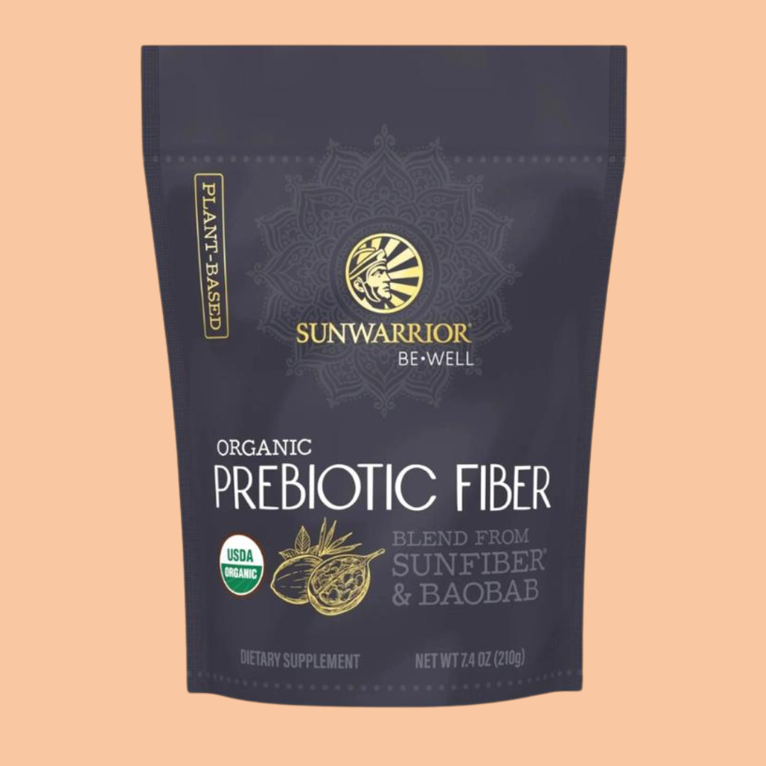 Sunwarrior, Be Well Prebiotic Fiber Powder Supplement - Organic