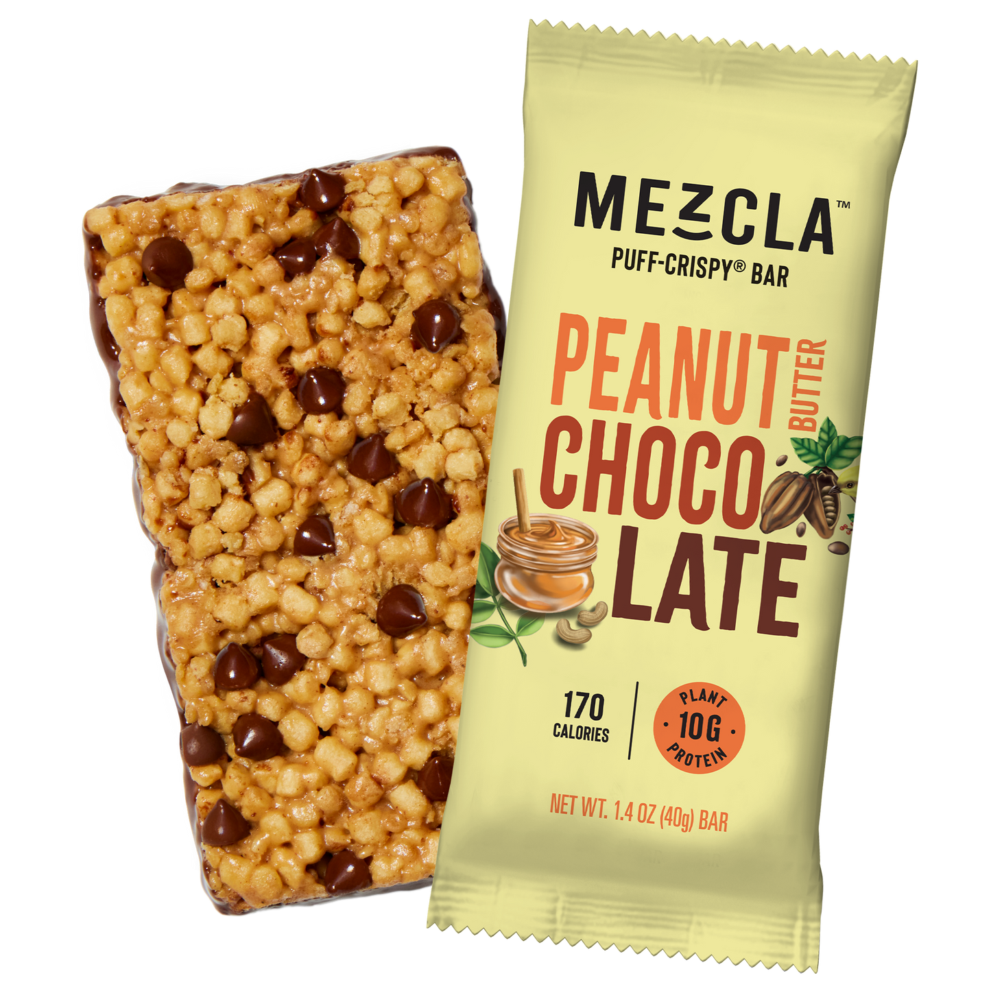 Mezcla Peanut Butter Chocolate bar