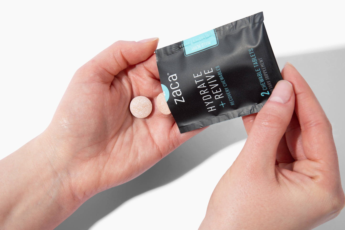 Zaca, Hydrate + Revive Chewable - Mixed Berry