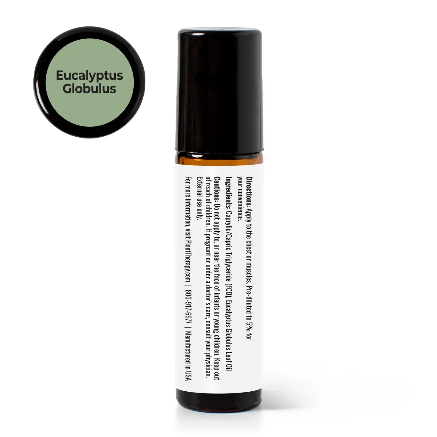 Roll-On, Eucalyptus Globulus Essential Oil 10 mL