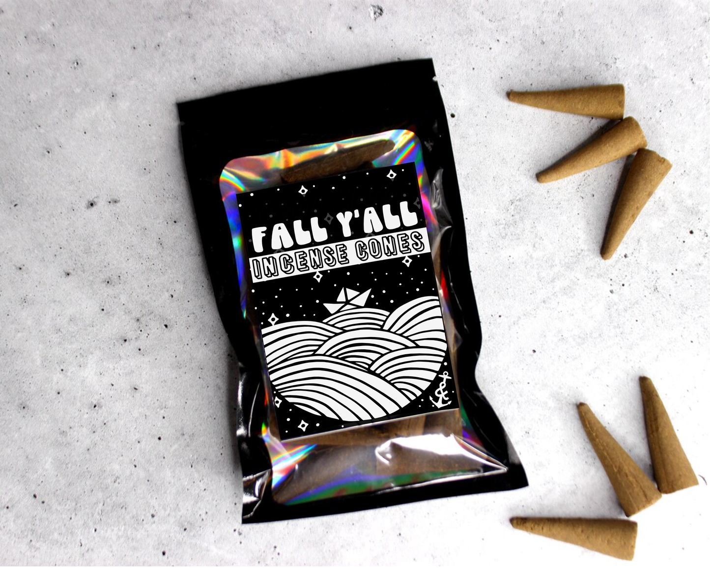 Incense Cones | Fall Y'all | Backflow Incense Cones