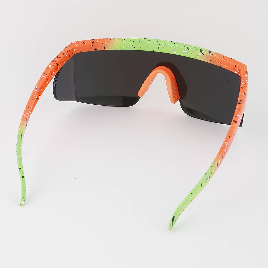 Sunglasses Retro Visor Shield