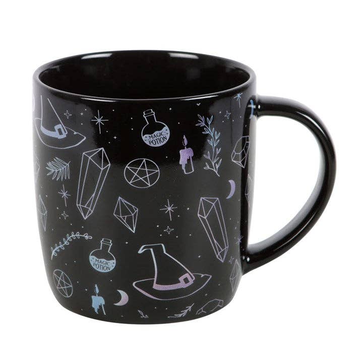 Mug Crystal Witch Print