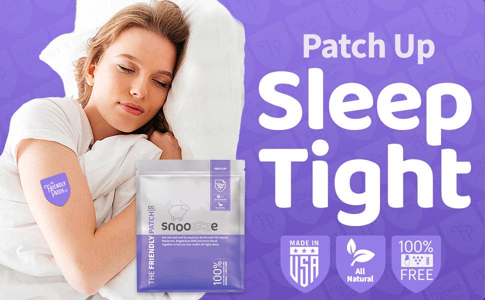 Patch Snooze Melatonin Sleep - Travel Pack ( 8 patches )