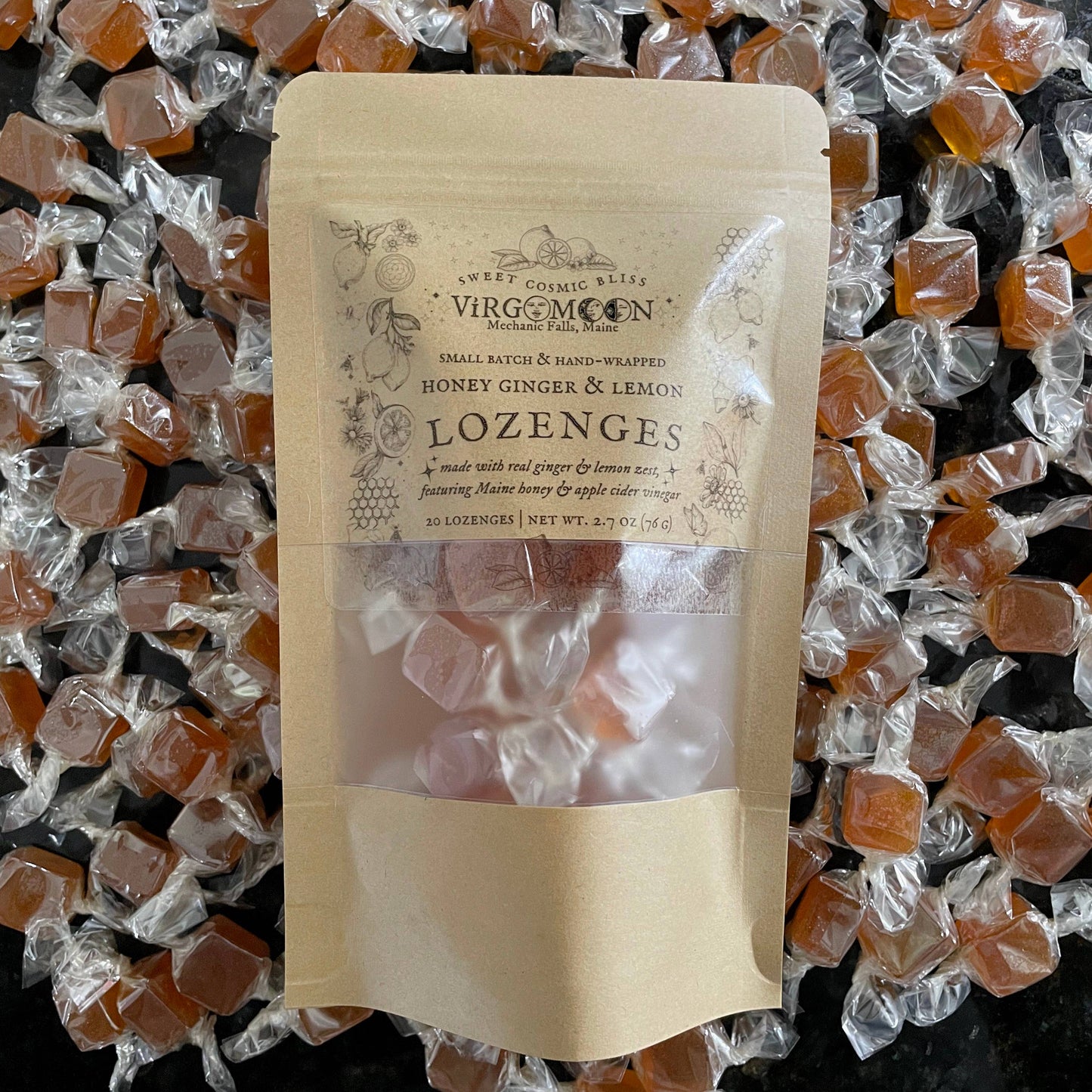 Lozenges ~ Honey Ginger & Lemon