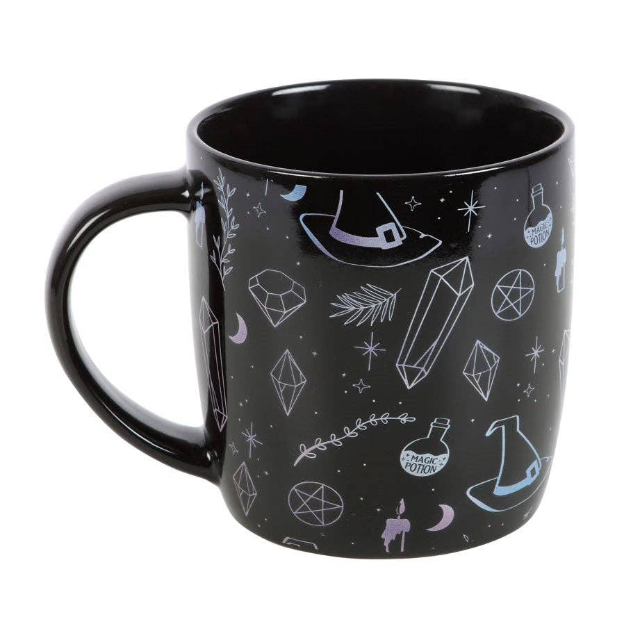 Mug Crystal Witch Print