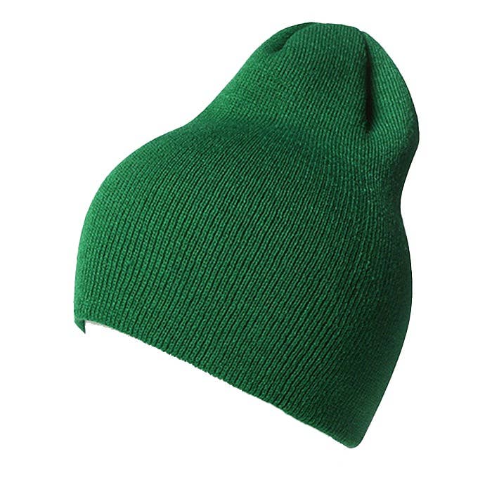 Soft Warm Unisex Solid Color Knitted Beanie