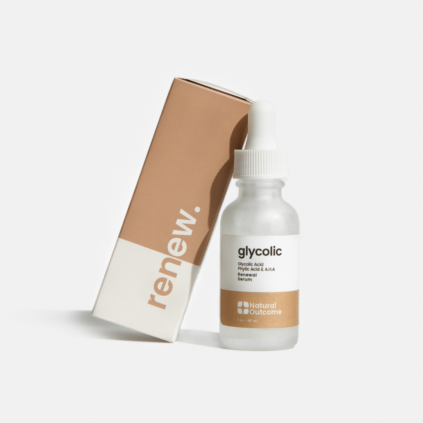 Natural Outcome Skincare, Face Serum, Glycolic Acid - Renewal