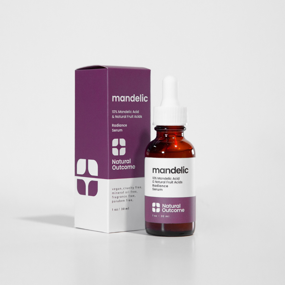 Natural Outcome Skincare, Face Serum, Mandelic Acid