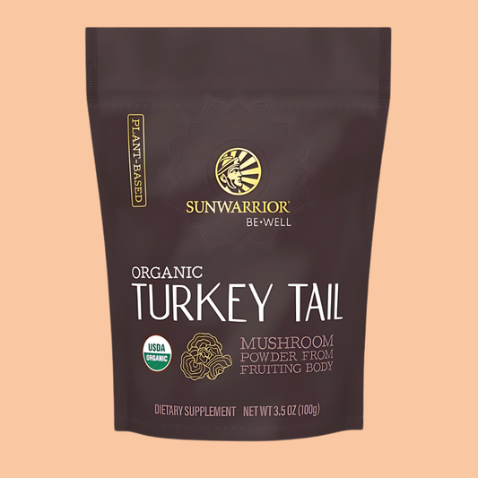 Be Well Organic Turkey Tail Mushroom Powder Drink Mix