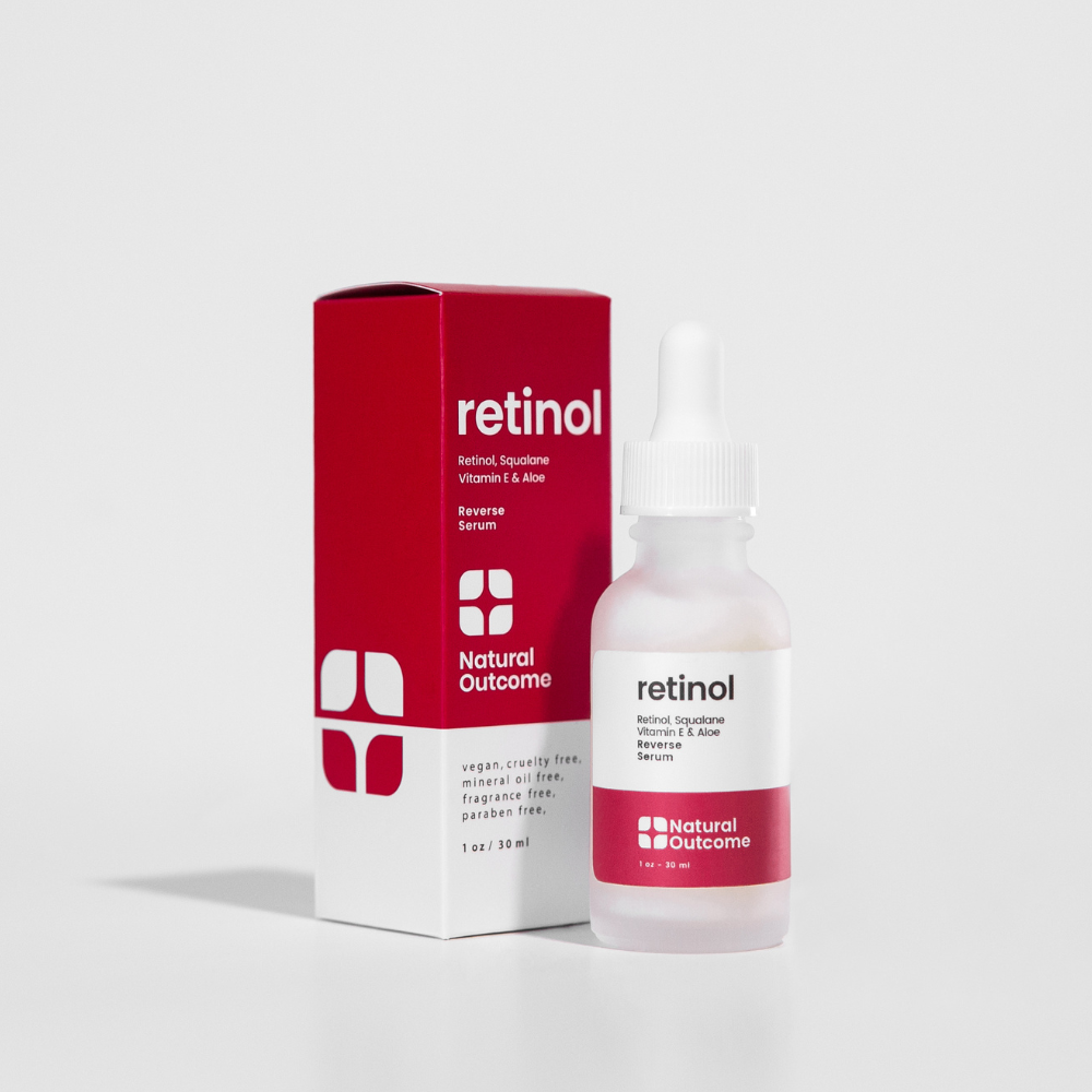 Natural Outcome Skincare, Face Serum, Retinol Reverse