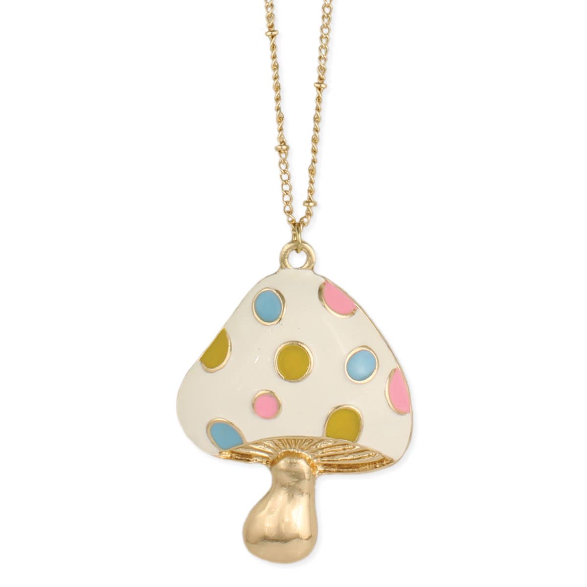 Necklace, Alice's Mushroom Gold