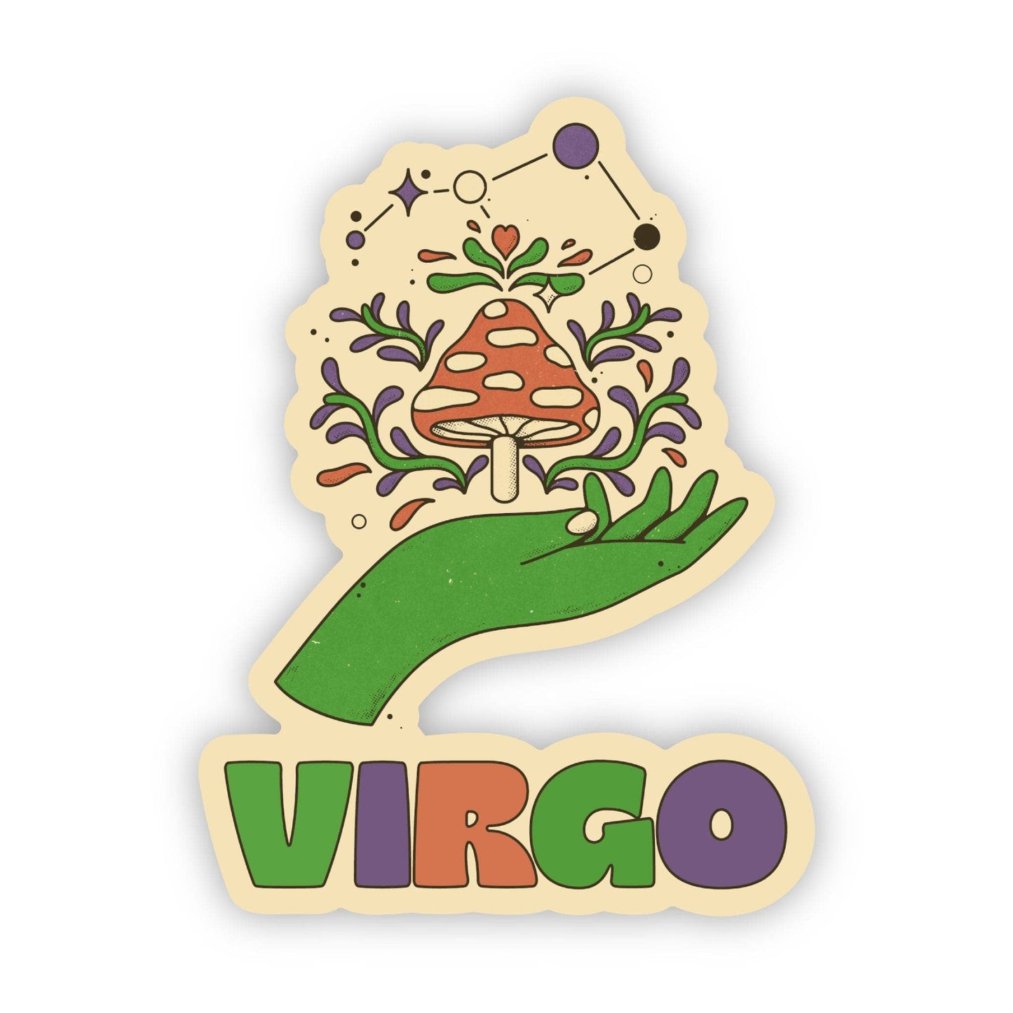 Sticker, Virgo Astrology Sign