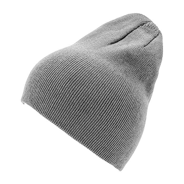 Soft Warm Unisex Solid Color Knitted Beanie